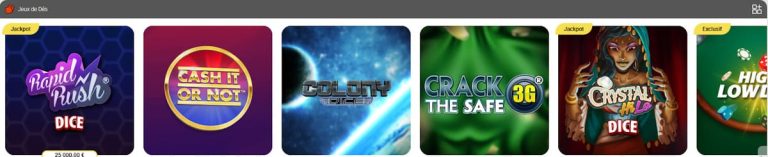 BetFIRST Casino Jackpots