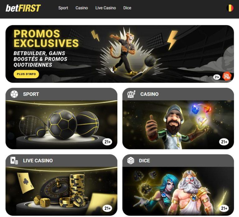 BetFIRST Casino paris sportifs